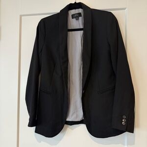 J Crew black wool blazer like new
